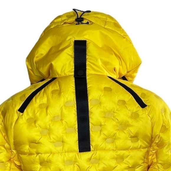 Nike Sportswear Yellow Tech Pack Goose Down Filled Puffer Hooded Jacket - Picture 12 of 16